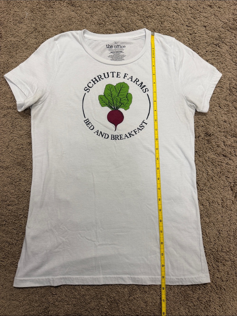 The Office Schrute Farms Bed & Breakfast TShirt M